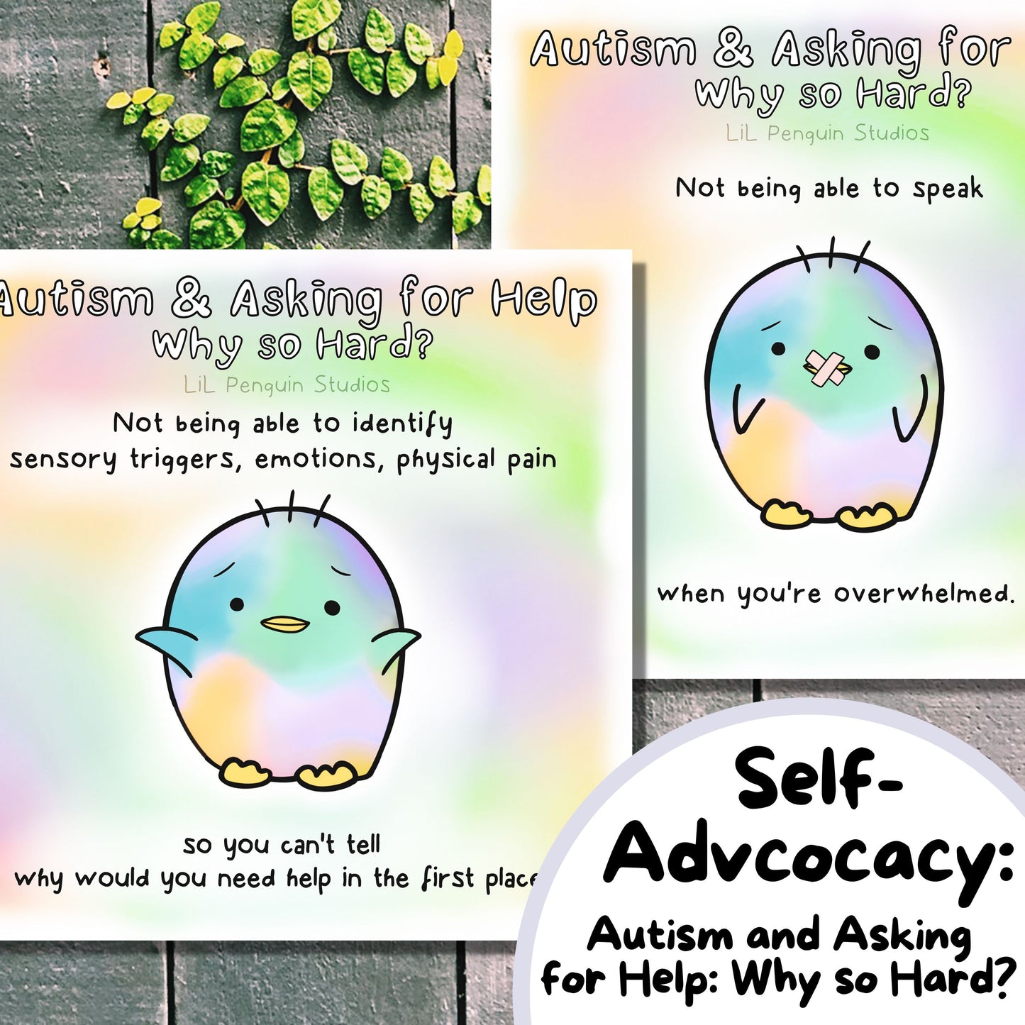 Self-Advocacy Card Pack (Digital) - PRIVATE PRACTICE USE