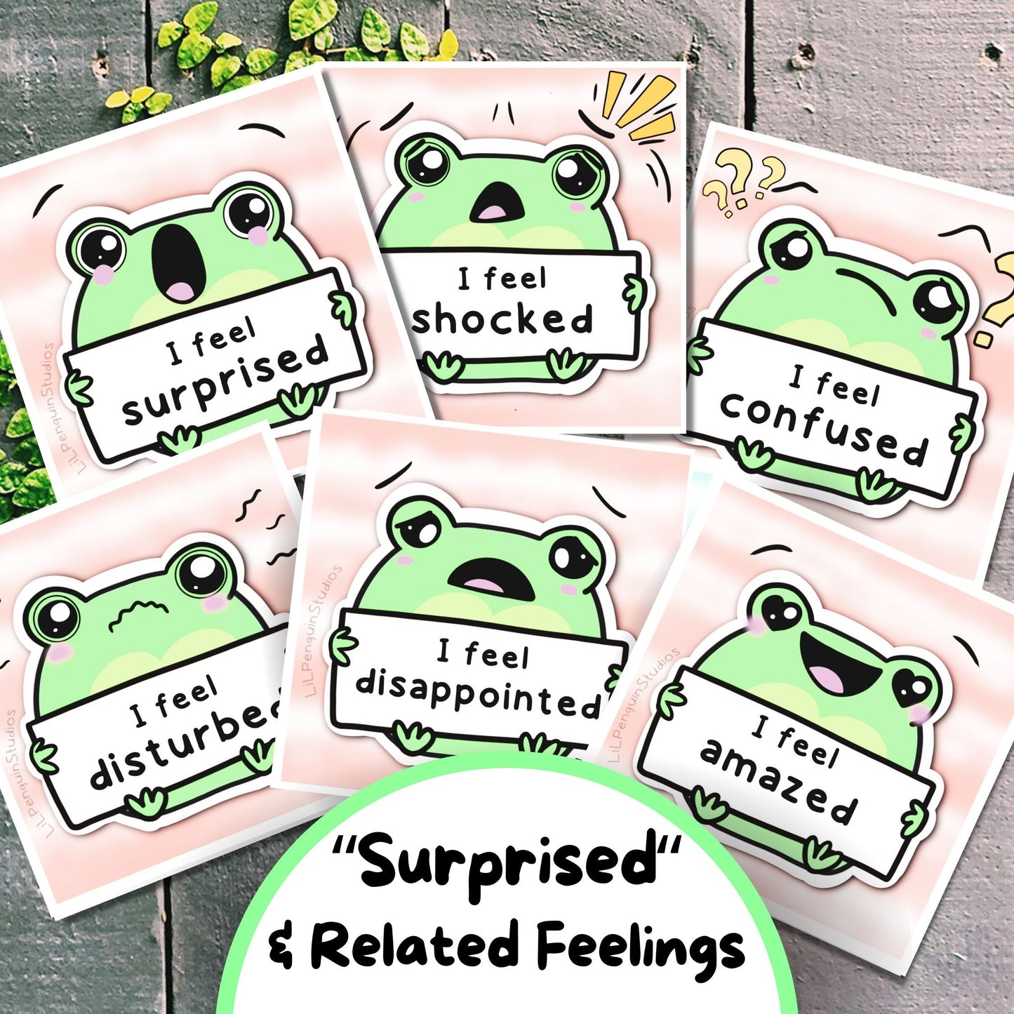 Frog Feelings and Energy Levels Bundle (Digital) - PRIVATE PRACTICE USE