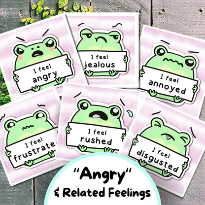 Frog Feelings and Energy Levels Bundle (Digital) - PRIVATE PRACTICE USE