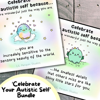 'Celebrate Your Autistic Self' Printable Bundle - PRIVATE PRACTICE USE
