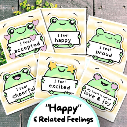 Frog Feelings and Energy Levels Bundle (Digital) - PRIVATE PRACTICE USE