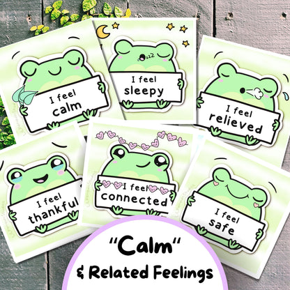 Frog Feelings and Energy Levels Bundle (Digital) - PRIVATE PRACTICE USE