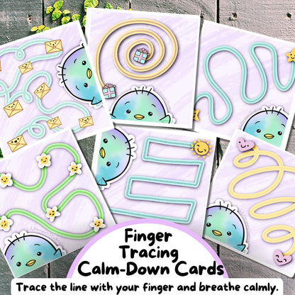 Autism Anxiety Relief Kit for Waiting and Travel, ASD Calming Cards, Autistic Self-Care Bundle, Sensory Overload Prints, Neurodivergent Zine