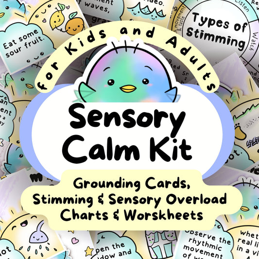 Sensory Calm Kit (for Overstimulation/ Understimulation - Autism/ ADHD and More)