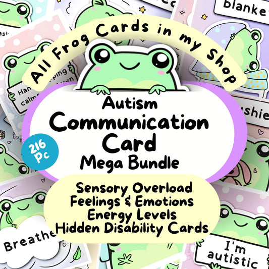 Frog Communication Cards MEGA BUNDLE (Digital) - Personal Use