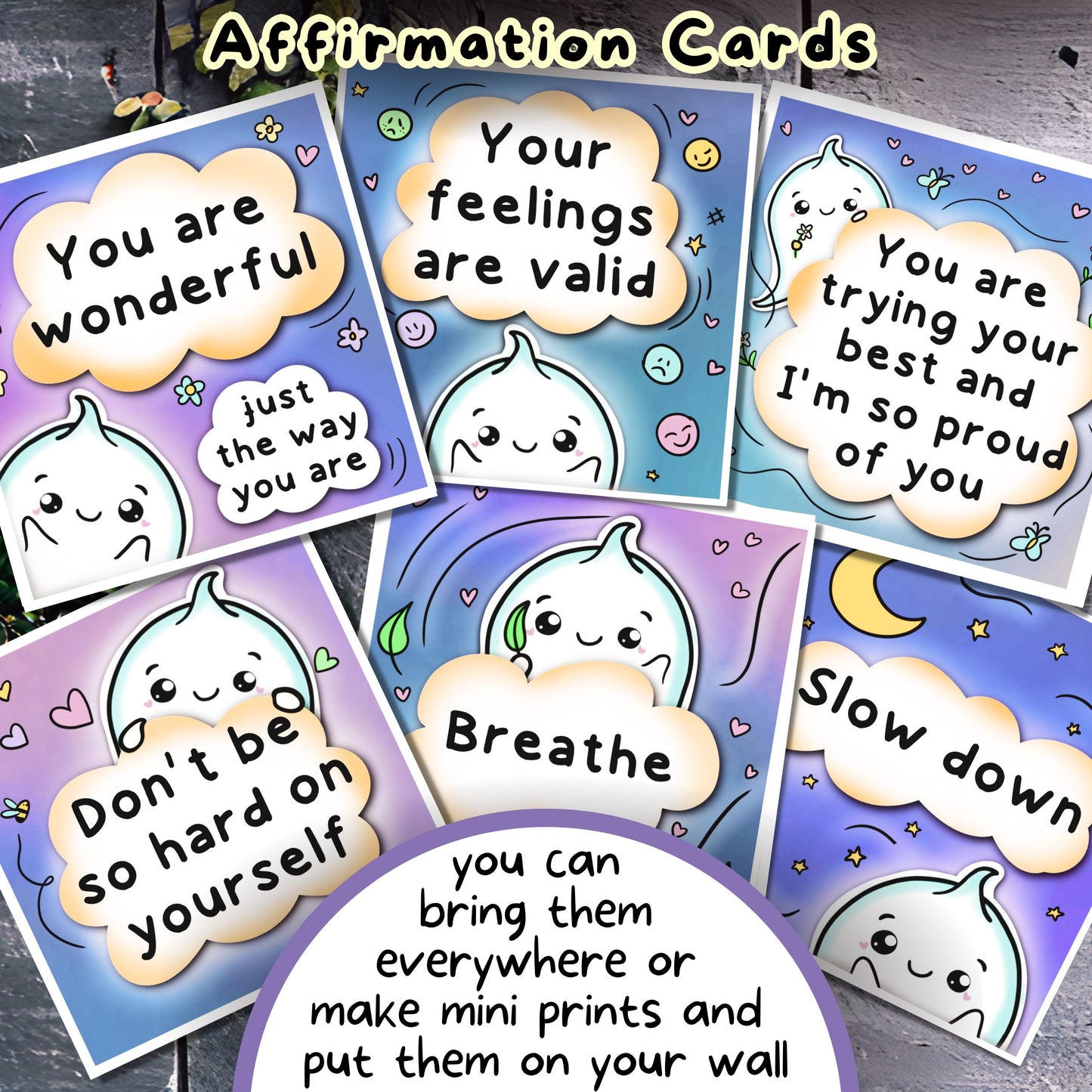 Ghost Communication Cards, Halloween PDF Autistic Affirmations, Non Speaking Adult Kit, Anxiety ADHD Autism Download, Selective Mutism Print