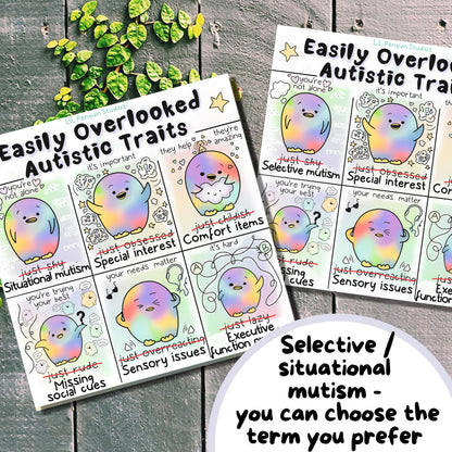 15 Autism Zines Mega Bundle, Printable Therapy Worksheets, Neurodiversity Poster, Unmasking Autism, Burnout, Meltdown, Self-Care, Masking, Penguin Autism Support Kit for autistic adults and kids, parents, teachers, caregivers and therapists