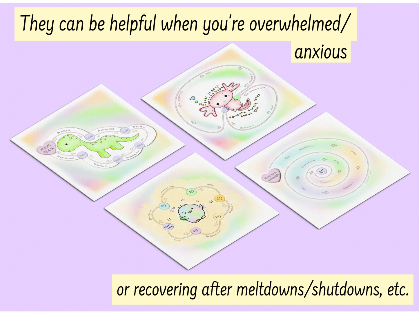 Mindful Breathing Cards (Digital)