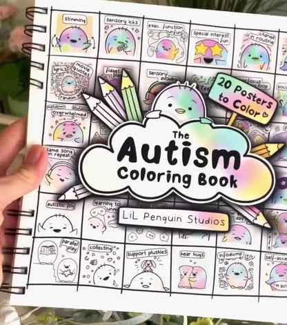 The Autism Coloring Poster Book (Digital) - PRIVATE PRACTICE USE